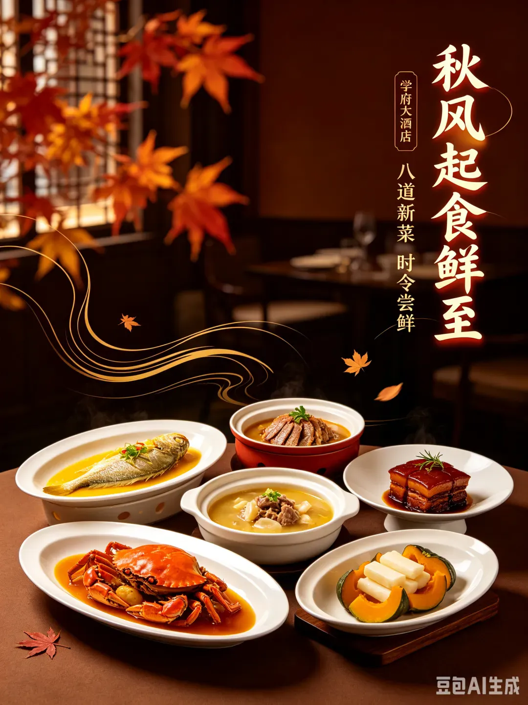 秋风起食鲜至｜学府秋日限定美食邀您来尝