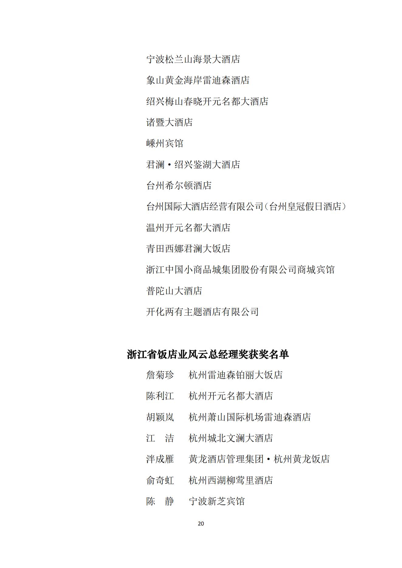 关于表彰2024年度浙江省饭店行业奖项评选活动获奖单位和个人的通知 （红头）_20.jpg